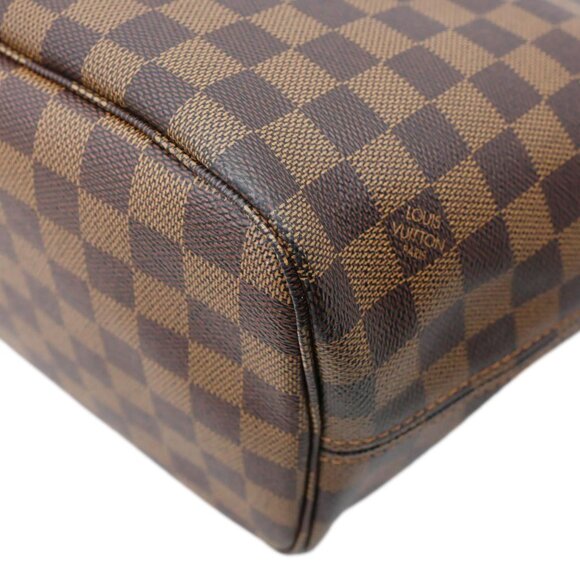 Louis Vuitton Neverfull MM Damier Ebene Tote Bag Brown - Picture 7 of 11